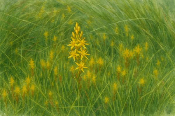 Bog Asphodel (Narthecium ossifragum)