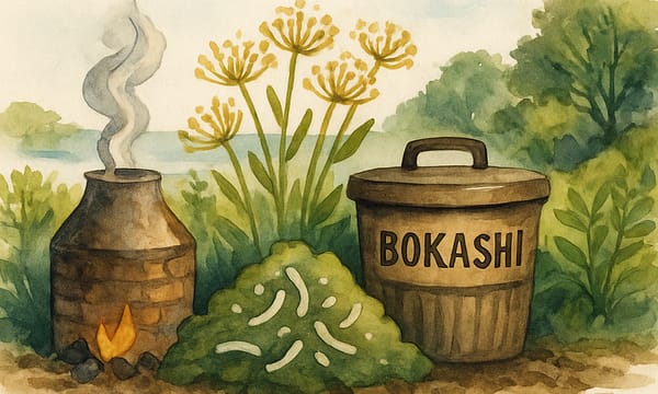 Future Soil: Biochar, Bokashi & the Experimental Garden in Cornwall