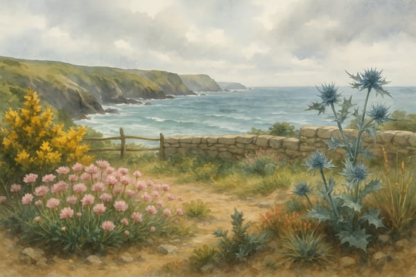 Coastal Wild Gardening in Cornwall - Resilient Beauty for Windy, Salt-Lashed Gardens