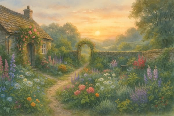 Cornish Cottagecore: A Wild Romance Between Garden and Coast