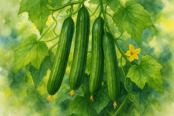 Cucumber ‘Carmen’ F1: A Glasshouse Treasure for the Cornish Summer