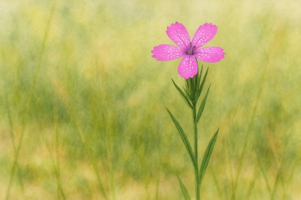 Deptford Pink (Dianthus armeria)