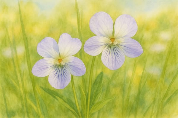 Fen Violet (Viola persicifolia)