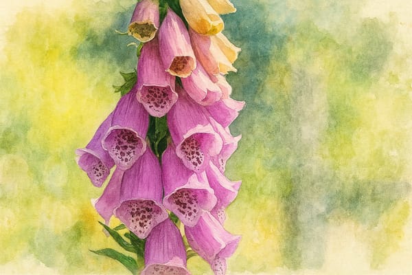 Foxglove (Digitalis purpurea)
