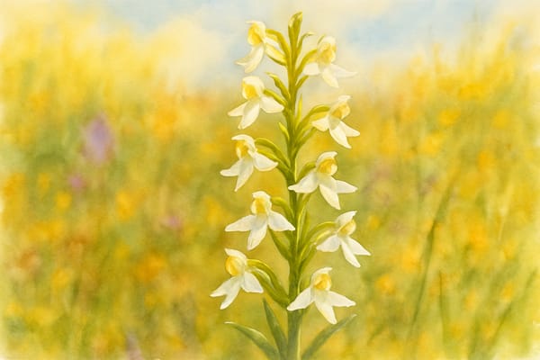 Greater Butterfly-orchid (Platanthera chlorantha)