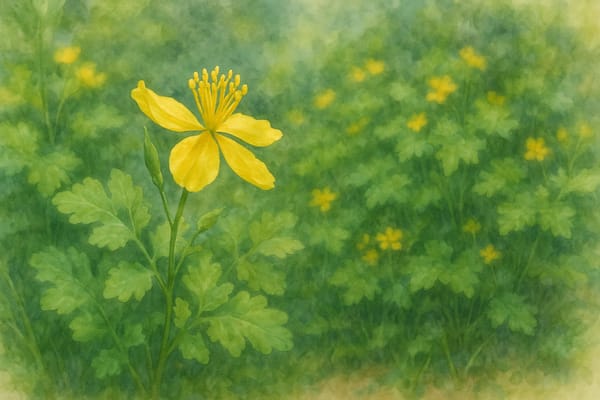 Greater Celandine (Chelidonium majus)