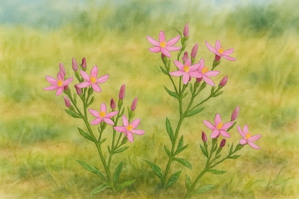 Lesser Centaury (Centaurium pulchellum)