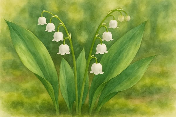 Lily-of-the-valley (Convallaria majalis)