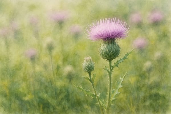 Melancholy Thistle (Cirsium heterophyllum)