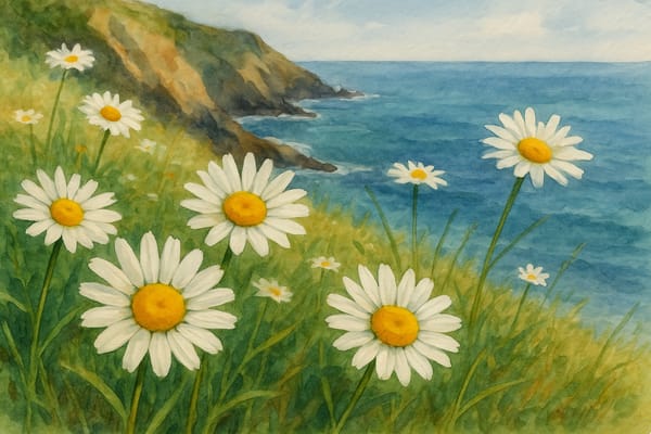 Ox-Eye Daisy (Leucanthemum vulgare)