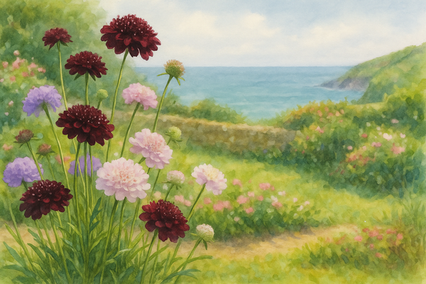 The Joy of Scabious Double Mixed — Growing a Cottage Garden Classic from Seed