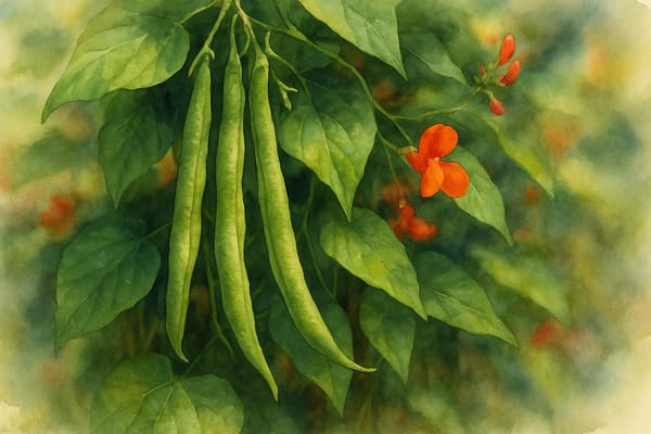 Scarlet Emperor Runner Bean: Summer’s Climbing Crown Jewel