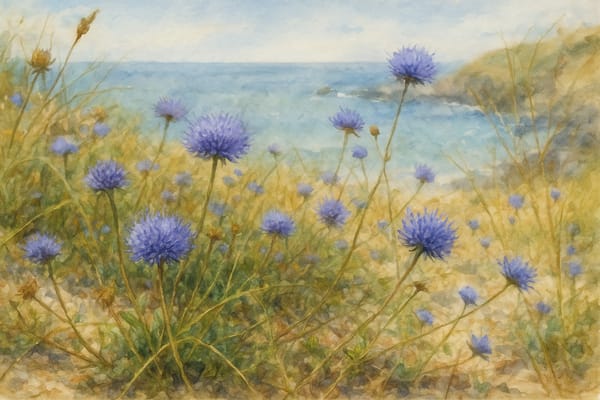 Sheep’s Bit Scabious (Jasione montana)