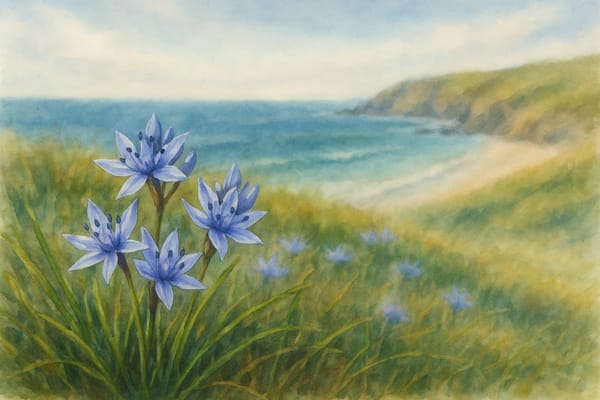 Spring Squill (Scilla verna): Cornwall’s Coastal Jewel