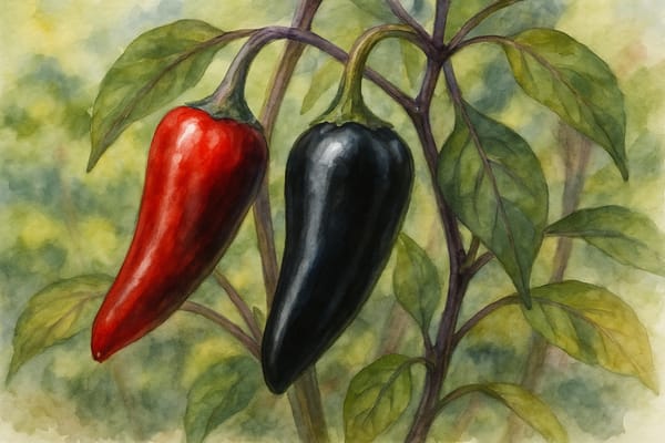 The Hungarian Black: A Chilli for Beauty, Heat, and Heritage