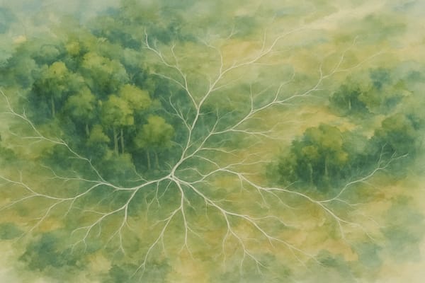 The Hidden Threads Beneath Us: How Mycelium Networks Sustain Our Gardens, Our Landscapes—and Perhaps Our Future